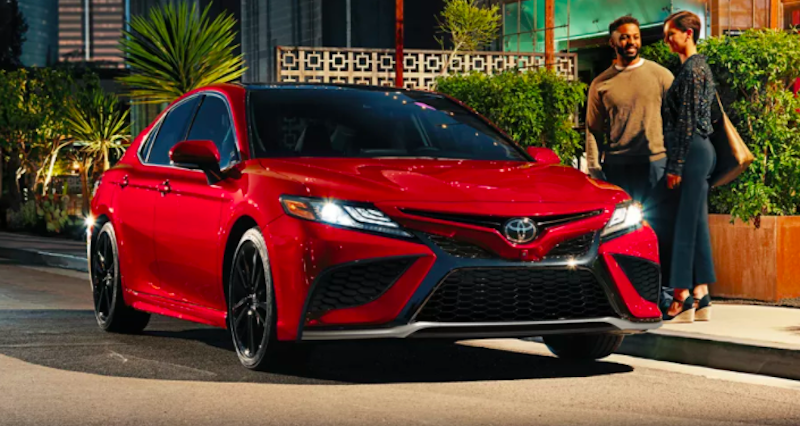 New toyota camry 2022